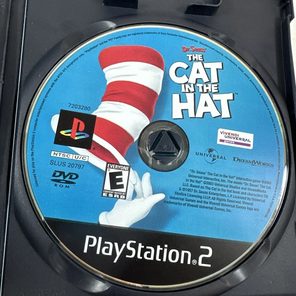 Dr Seuss The Cat in the Hat Sony PlayStation 2 Everyone 2003 Used